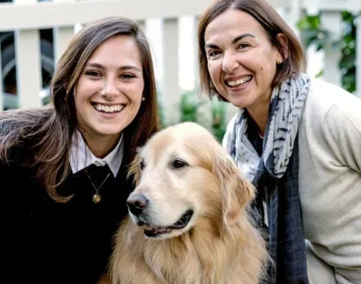 Dr Lidia Schapira and Lauren Goldstein