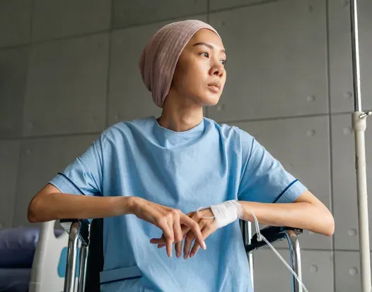 Patient with cancer