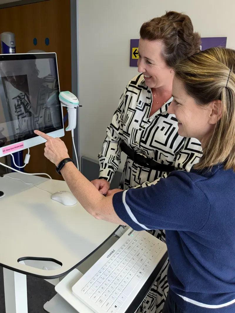 Dr. Higgins and Aisling 